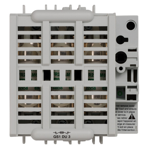 Schneider Electric Bloc de Base Interrupteur sectionneur Fusible Gs1 3P 3 F 30 A - Schneider Electric - GS1DU3
