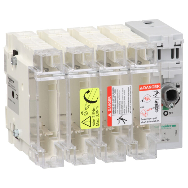 Schneider Electric Interrupteur sectionneur Fusible 4X 63A 00C - Schneider Electric - GS2G4