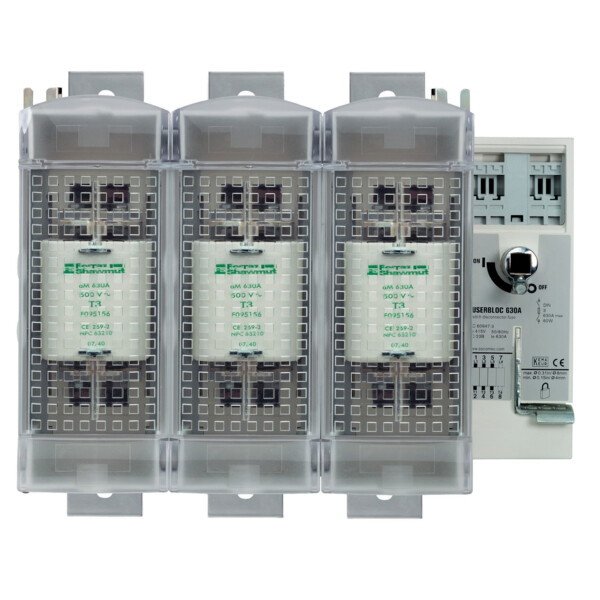 Schneider Electric Interrupteur sectionneur Fusible 3X 630A 3 - Schneider Electric - GS2S3