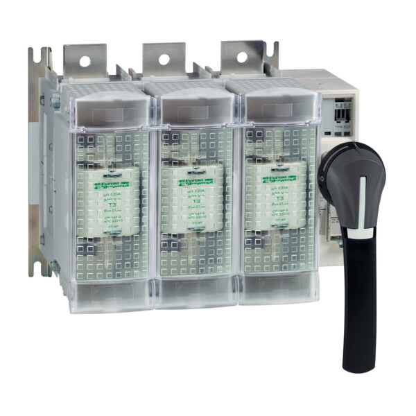 Schneider Electric Interrupteur sectionneur Fusible 3X 630A 3 - Schneider Electric - GS2S3