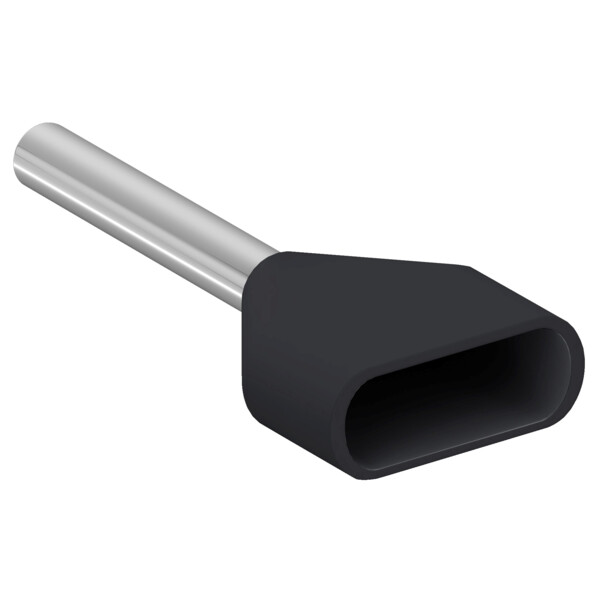 Schneider Electric Embout de câblage Double Surmoulé Format Moyen 1,5 Mm² Noir - Schneider Electric - AZ5DE015