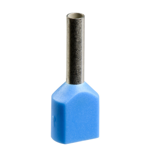 Schneider Electric Embout de câblage Double Surmoulé Format Moyen 2,5 Mm² Bleu - Schneider Electric - AZ5DE025D