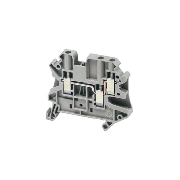 BORNE VISSEE, PASSANT, 3 POINTS, 4MM2, G - Schneider Electric - NSYTRV43