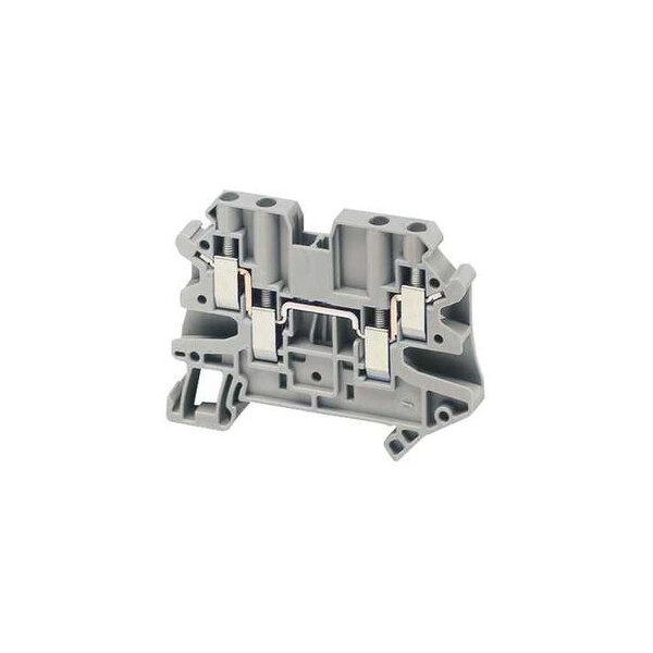 BORNE VISSEE, PASSANT, 4 POINTS, 4MM2, G - Schneider Electric - NSYTRV44