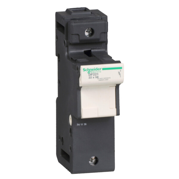 PORTE-FUS 1P 125A POUR FUSIBLE 22 X 58 MM - Schneider Electric - DF221