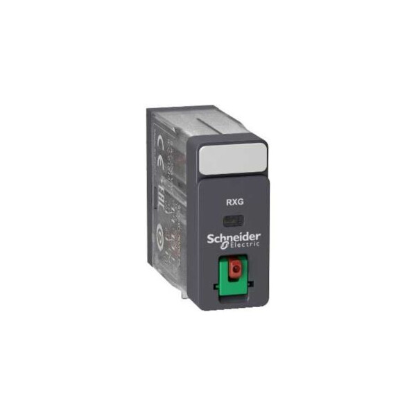 Zelio Relay Rxg - Capot Noir - 2of - 5a - Bouton Test - 48vca - Schneider Electric - RXG21E7