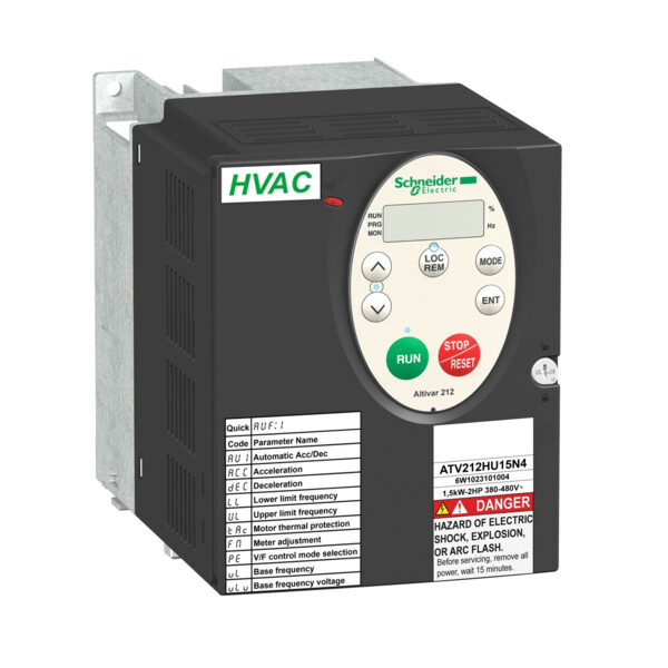 ATV212 1,5kW 2HP 480V tri - Schneider Electric - ATV212HU15N4