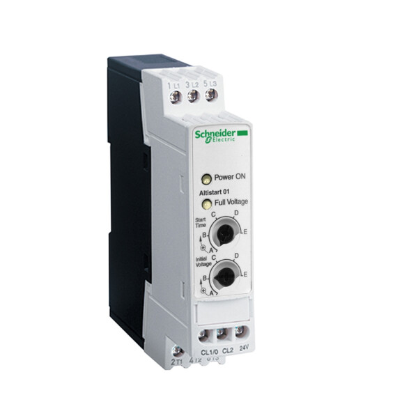 Schneider Electric Démarreur-Ralentisseur Progressif Demarreur 3A 110 480V - Schneider Electric - ATS01N103FT