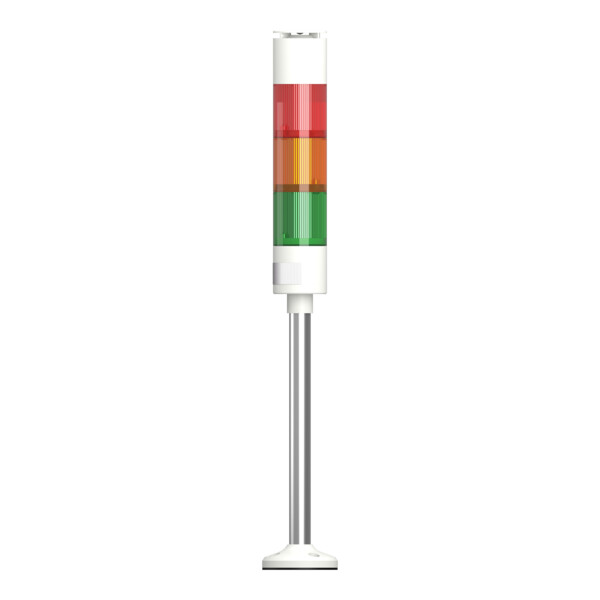 Harmony XVGK - Colonne monolithique - fixe R/O/V - 24V - buzzer - socle - Schneider Electric - XVGKB3SH