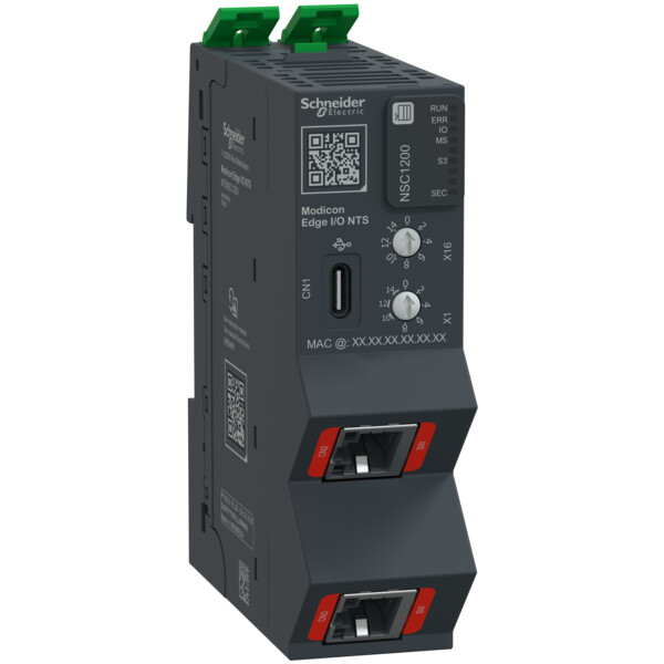 Edge I/O NTS Tête de Station+Base+Term, Serco3 100Mbps,2RJ45 - Schneider Electric - NTSNSC1200K