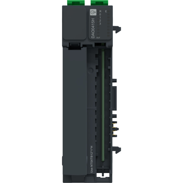 EdgeIO NTS Module+Base Sortie TOR 4 voies,100à240VAC,2A,Sink,1/2/3Fils - Durcie - Schneider Electric - NTSDAO0415HK