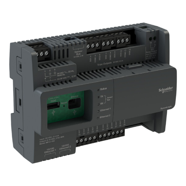 SpaceLogic - Contrôleur programmable MP-C 18B - 10 UI - 8 triacs - Schneider Electric - SXWMPC18A10001