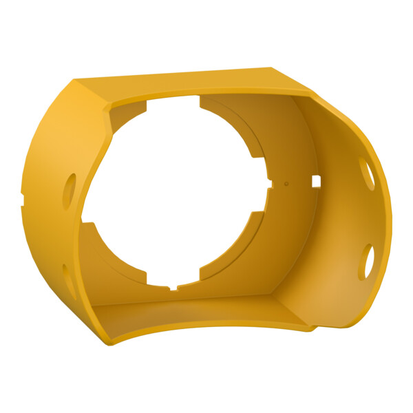 Harmony 9001k - garde métallique jaune pour arret d'urgence - Schneider Electric - 9001K18M