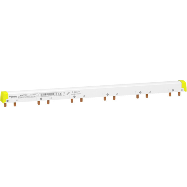 Peigne à Dents 100 A 21 Modules de 18 mm Acti9 iC60 Schneider – pour iC60 + Vigi 25A - Schneider Electric - A9XPF521