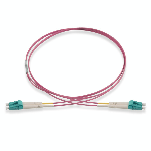 Actassi fl-c - jarretière - om4 - 50/125?m - conn. lcd-lcd - sans halogène - 2m - Schneider Electric - ACTFP2L1M45M20