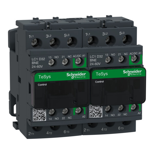 Tesys d - contacteur inverseur - 3p(3 no) - ac3 - - Schneider Electric - LC2D32BNE