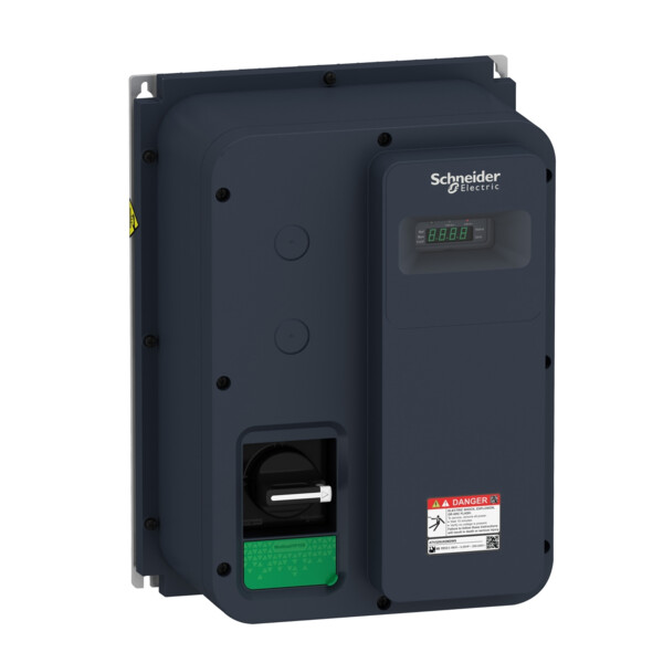Altivar machine atv320 - variateur coffret - 0,55kw - 230v mono - ip65 - vario - Schneider Electric - ATV320U06M2WS