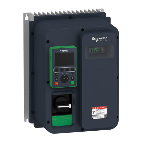 Altivar machine atv320 - variateur coffret - 0,75kw - 400v tri - ip65 - vario - Schneider Electric - ATV320U07N4WS
