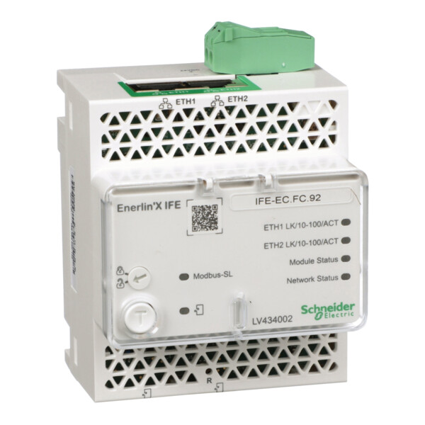 Enerlin'x ife - interface ethernet et passerelle pour compact et masterpact - Schneider Electric - LV434002
