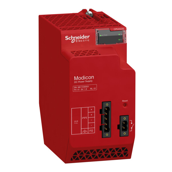 Alim de sécurité redondante 40w 24/48vdc + fonctions de maintenance prédictive - Schneider Electric - BMXCPS4022S