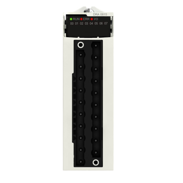 Modicon x80 - module 8 sorties relais no isolées - 125vcc/250vca - Schneider Electric - BMXDRA0815