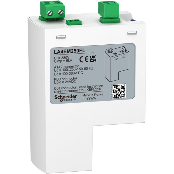 Module de commande electr onique f630/125 - Schneider Electric - LA4EM250FL