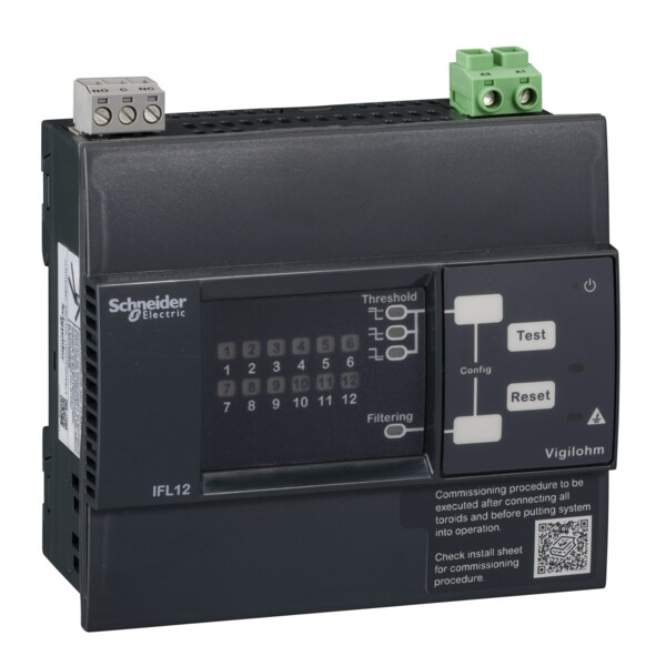 Vigilohm - localisateur automatique d'isolement - 12 voies - 110-440vca/cc - Schneider Electric - IMDIFL12