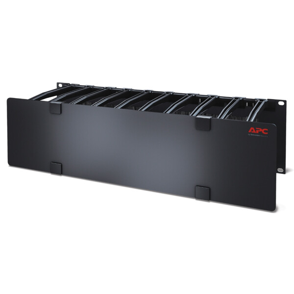 Passe-câbles horizontal - 3u - 15 cm de profondeur - à un seul côté avec capot - Schneider Electric - AR8605