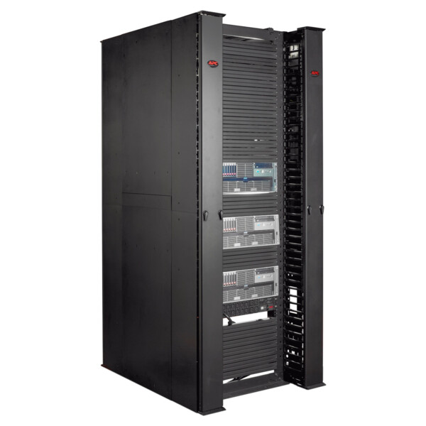 Panneau de fin de rangée pour gestionnaire de câbles vertical à deux côtés - Schneider Electric - AR8679