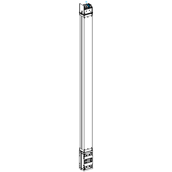 Canalis ksa - élément spécial droit vertic. 1000 a - 500-1900 mm - Schneider Electric - KSA1000CM4A