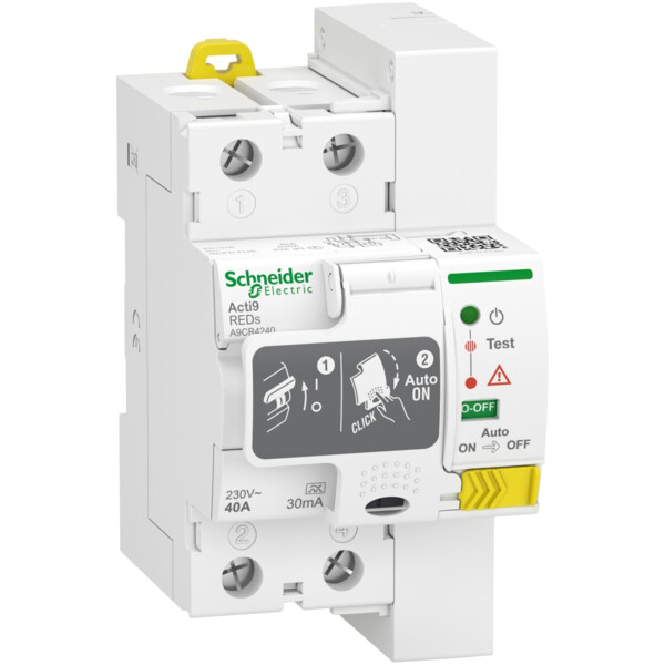Acti9 reds 2p 40a 30ma a reds - Schneider Electric - A9CR4240