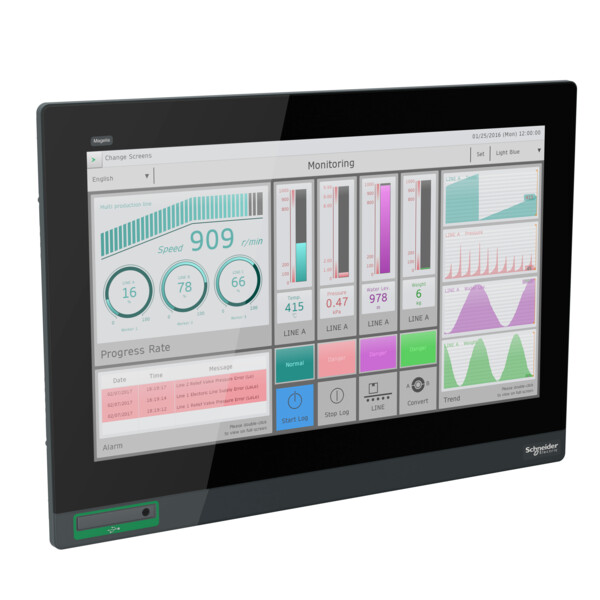 Magelis hmigtu - écran tactile multitouch haute résolution - 19p 16/9 -fwxga - Schneider Electric - HMIDT952