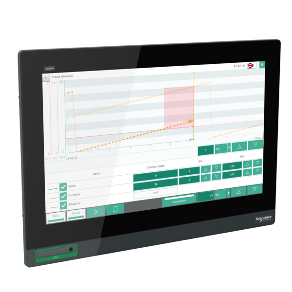 Magelis hmigtu - écran tactile multitouch haute résolution - 19p 16/9 -fwxga - Schneider Electric - HMIDT952