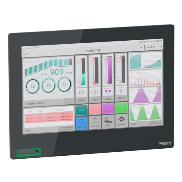 Magelis hmigtu - écran tactile multitouch haute résolution - 19p 16/9 -fwxga - Schneider Electric - HMIDT952