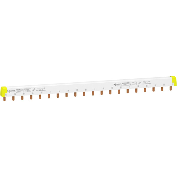Acti9 ic60 - peigne de raccordement à dents - 3p - 100a - 20 modules de 18mm - Schneider Electric - A9XPH320