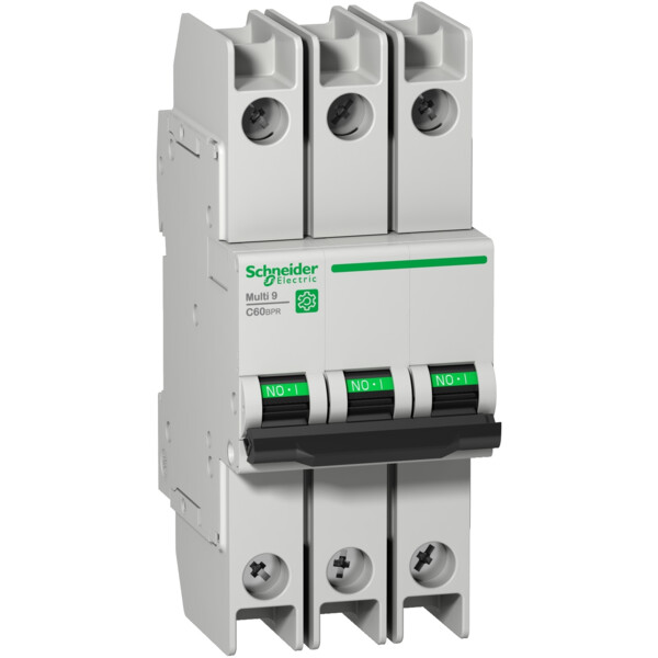 Multi9 c60 - disjoncteur ring - 3p - courbe d - 10a - 10ka - 480y/277v - ul489 - Schneider Electric - M9F53310