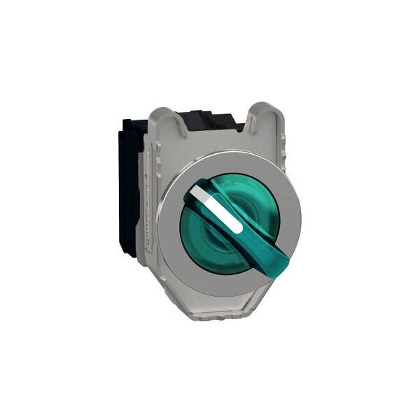 Harmony xb4 - bouton tournant lum - Ø22 - xb4fk - personnalisé via configurateur - Schneider Electric - XB4FKCUST02