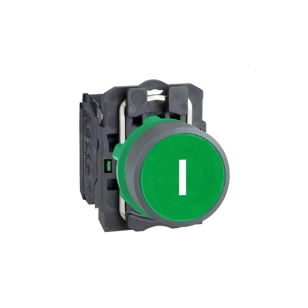 Harmony xb5 - bouton poussoir - Ø22 - xb5aa - personnalisé via configurateur - Schneider Electric - XB5AACUST06