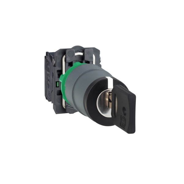 Harmony xb5 - bouton tournant - Ø22 - xb5ag - personnalisé via configurateur - Schneider Electric - XB5AGCUST01