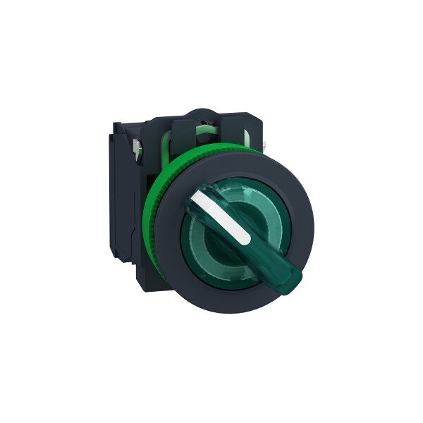 Harmony xb5 - bouton tournant lum - Ø22 - xb5fk - personnalisé via configurateur - Schneider Electric - XB5FKCUST03