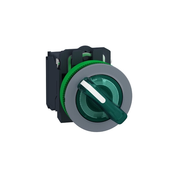 Harmony xb5 - bouton tournant lum - Ø22 - xb5fk - personnalisé via configurateur - Schneider Electric - XB5FKCUST04