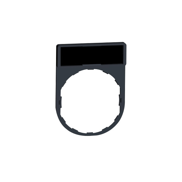 Harmony - porte-étiquette plat 30x40 - personnalisé via configurateur - Schneider Electric - ZBY21CUST02