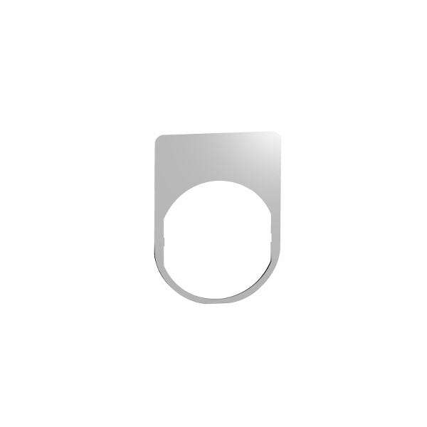 Harmony - porte-étiquette 30x40 - métal - zbym - personnalisé via configurateur - Schneider Electric - ZBYM2CUST01