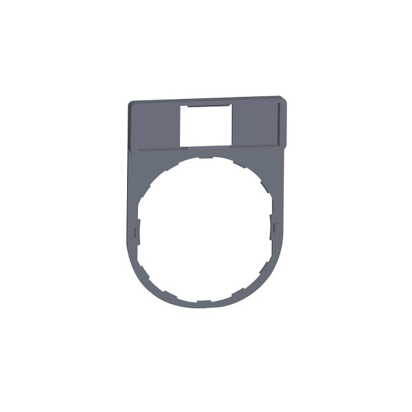 Harmony - porte-étiquette plat 30x40 - zbz32 - personnalisé via configurateur - Schneider Electric - ZBZ32CUST01