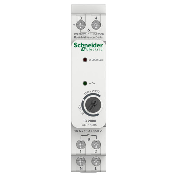 Acti9 ic2000 - interrupteur crépusculaire - avec cellule tableau - Schneider Electric - CCT15285