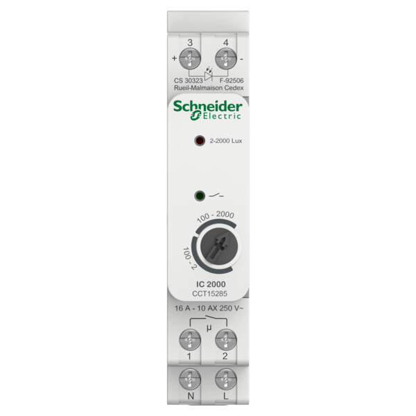 Acti9 ic2000 - interrupteur crépusculaire - avec cellule tableau - Schneider Electric - CCT15285