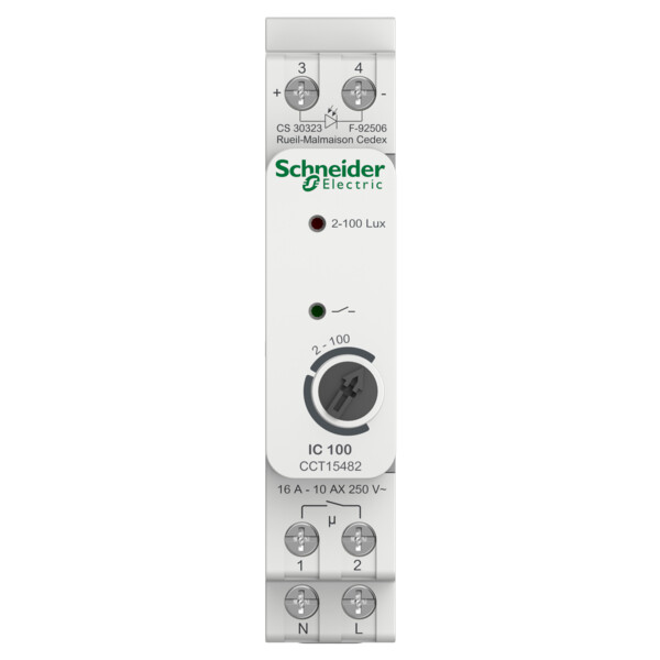 Acti9 ic100 - interrupteur crépusculaire - Schneider Electric - CCT15482