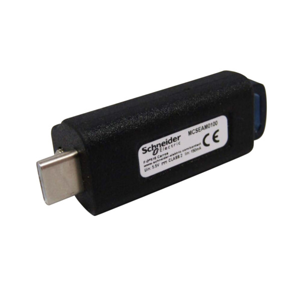 Modicon switch administré - clé sauvegarde pour switch mcsesm - 1 usb type c - Schneider Electric - MCSEAM0100