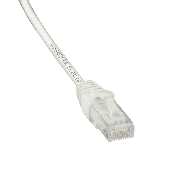 Actassi - cordon cl-mnc f/utp 4 paires cat. 6 lszh - 1 mètre - blanc - Schneider Electric - ACTPC6FULS10WE