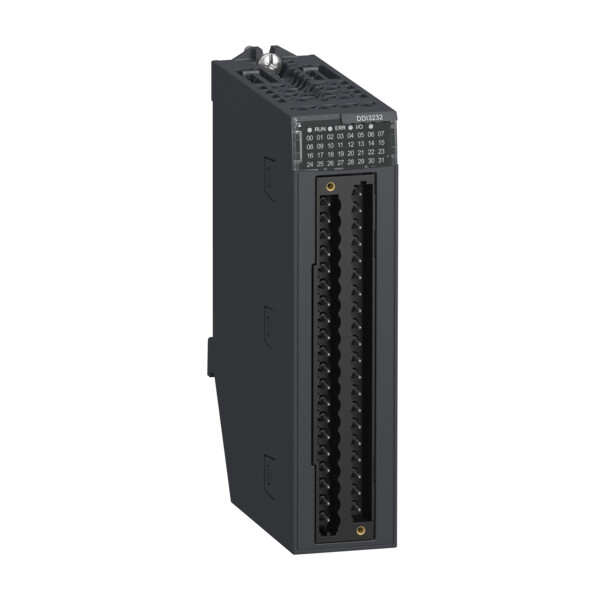 Modicon x80 - module 32e tor 12vcc et 24vcc à bornier - Schneider Electric - BMXDDI3232